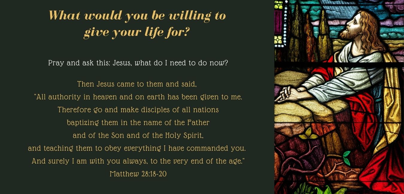 Pray and ask Jesus: prison ministry, shelters, outreach, community work, church plants, inner city ministry, missions, youth ministry... the possibilities are endless.