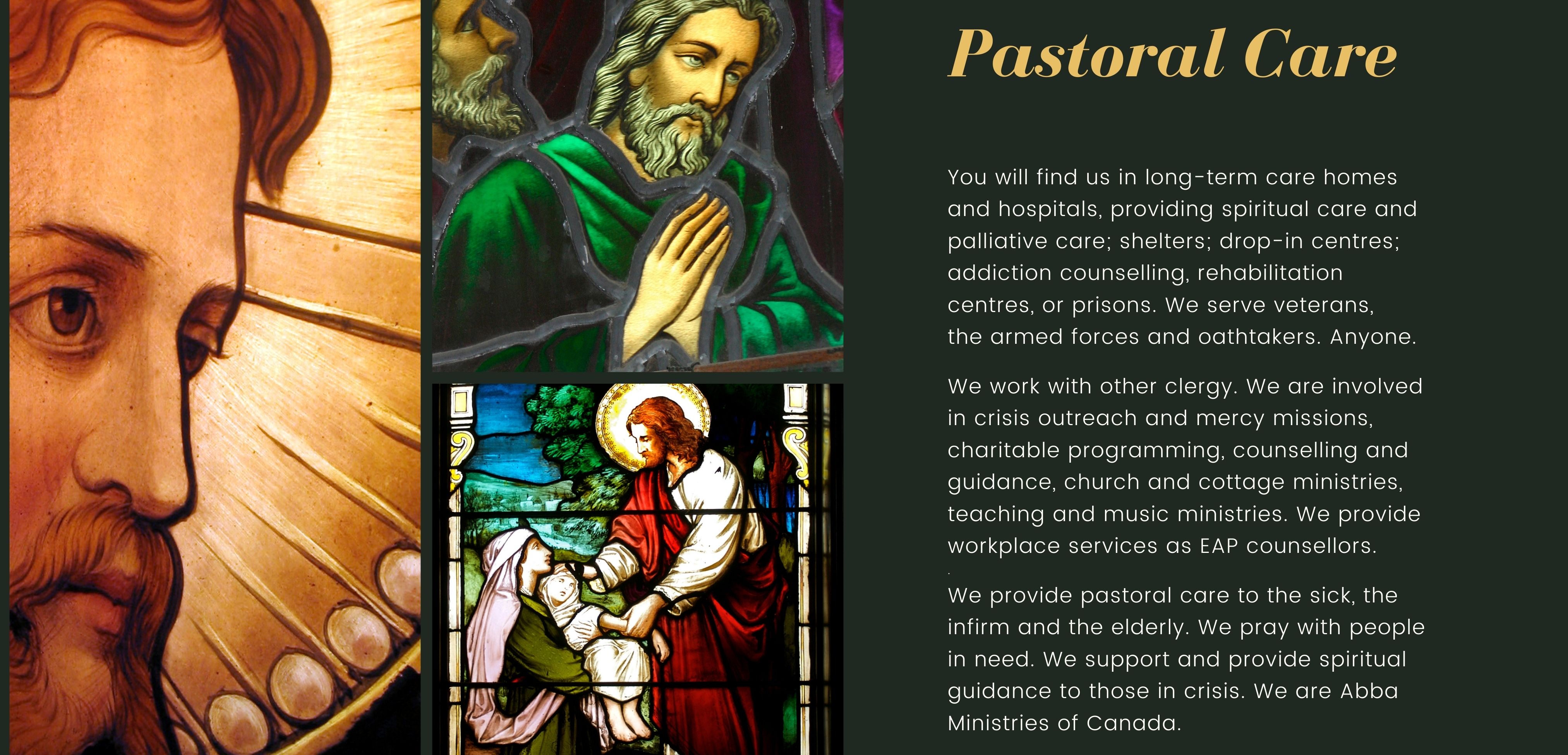 Spiritual Guidance and Pastoral Care